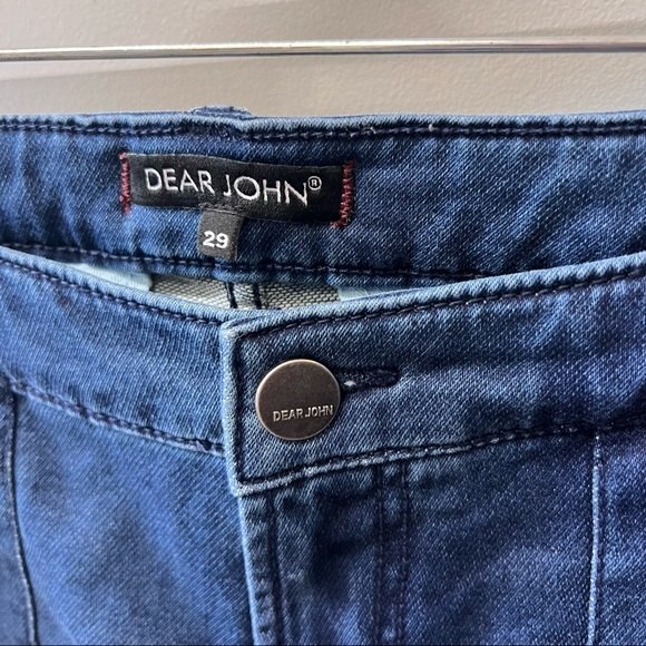Dear John skinny Deveron women's 29 length 26 as shown zipper detail on bottom - Picture 4 of 11